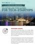 VALUATION AND FUND RAISING FOR TECH-STARTUPS PROGRAMME OVERVIEW