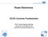 Power Electronics DC/DC Converter Fundamentals