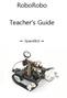 RoboRobo. Teacher's Guide. SpaceBot