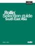 Rollin Selection guide