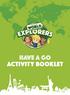 HAVE A GO ACTIVITY BOOKLET