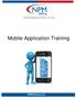 Mobile Application Training