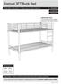 Samuel 3FT Bunk Bed 183/ / /7877. Assembly Instructions - Please keep for future reference