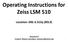 Operating Instructions for Zeiss LSM 510