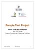 Sample Test Project. District / Zonal Skill Competitions. Skill- CNC Turning. Category: Manufacturing & Engineering Technology