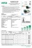 SOLENOID VALVES pilot operated, spool type single/dual solenoid (mono/bistable function) stainless steel body, 1/4-1/2