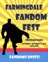 Farmingdale. Fandom Fest. Program Guide. Saturday, October 13, AM-4PM. Fandoms Unite!
