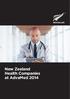 NEW ZEALAND HEALTH COMPANIES AT ADVAMED 2014 COMPANY PROFILES 1 CONTENTS