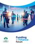 Funding & Finance. Forum