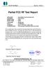 Partial FCC RF Test Report