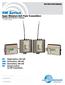 SM Series. Super Miniature Belt-Pack Transmitters INSTRUCTION MANUAL