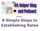 8 Simple Steps to Establishing Rates