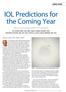 IOL Predictions for the Coming Year