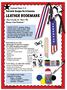 LEATHER BOOKMARK. Plus A Look At How We. Patriotic Designs On A Genuine. Honor Our Patriots. Leathercraft Projects To-Go
