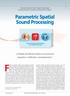 Flexible and efficient spatial sound acquisition and subsequent. Parametric Spatial Sound Processing