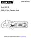 USER MANUAL. Model MA A AC Mini Clamp-on Meter. Additional User Manual Translations available at