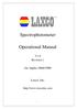 Spectrophotometer. Operational Manual