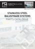 STAINLESS STEEL BALUSTRADE SYSTEMS