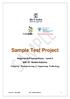 Sample Test Project Regional Skill Competitions Level 3 Skill 23 - Mobile Robotics Category: Manufacturing & Engineering Technology