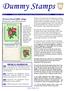 Issue 41 A Newsletter Covering British Stamp Printers' Dummy Stamp Material Quarter 1, 2016