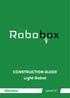 CONSTRUCTION GUIDE Light Robot. Robobox. Level VI