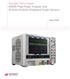 Keysight Technologies 8990B Peak Power Analyzer and N1923A/N1924A Wideband Power Sensors. Data Sheet