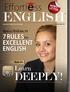 ENGLISH DEEPLY! Learn. 7 RULES for EXCELLENT ENGLISH > > > > > > > > > SpecialEdition #4. Rule #4: t t