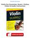 Violin For Dummies, Book + Online Video & Audio Instruction PDF