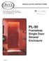 PL-90 Frameless Single Door Shower Enclosure