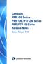 Cambium PMP 450 Series PMP 430 / PTP 230 Series PMP/PTP 100 Series Release Notes