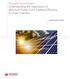 Keysight Technologies Understanding the Importance of Maximum Power Point Tracking Efficiency for Solar Inverters.