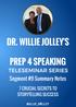 DR. WILLIE JOLLEY'S PREP 4 SPEAKING