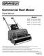 Commercial Reel Mower