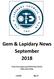 Gem & Lapidary News September 2018