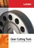 Gear Cutting Tools Showing Our Core Technology & R&D Strength