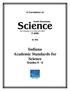 Indiana Academic Standards for Science Grades K - 6