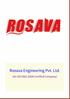 Rosava Engineering Pvt. Ltd.