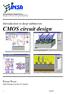 Introduction to deep-submicron CMOS circuit design