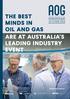 THE BEST MINDS IN OIL AND GAS ARE AT AUSTRALIA S LEADING INDUSTRY EVENT