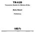 TR-62D. Data Sheet. Transceiver Module for Wireless M-Bus. Preliminary MICRORISC s.r.o.   DSTR62D_ Page 1