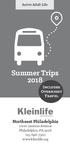 Summer Trips Northeast Philadelphia Jamison Avenue Philadelphia, PA Includes Overnight Travel