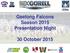 Geelong Falcons Season 2015 Presentation Night. 30 October 2015
