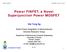 Power FINFET, a Novel Superjunction Power MOSFET