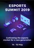 WHY THIS EVENT ABOUT ESPORTS SUMMIT 2019