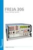 FREJA 306 Relay Testing System