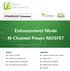 Enhancement Mode N-Channel Power MOSFET