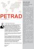 PETRAD. news WHO WE ARE: PETROLEUM KNOWLEDGE FOR THE WORLD