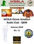W5SLA Ozone Amateur Radio Club - QRM. Volume 2018 No. 11