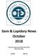 Gem & Lapidary News October 2018