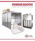 POWDER BOOTHS NON-RECOVERY RECOVERY COLLECTION MODULES HIGH PRODUCTION GLOBALFINISHING.COM